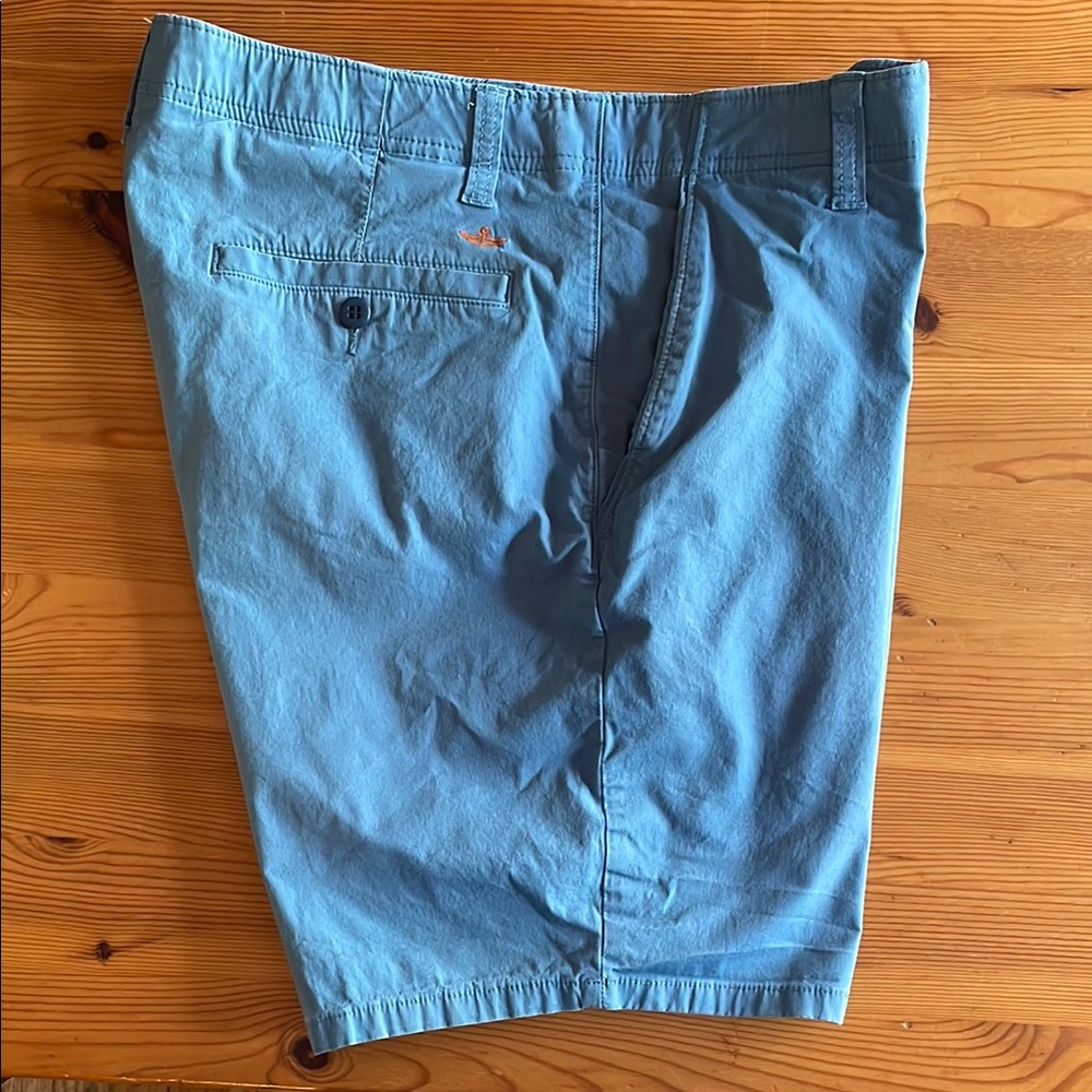 Dockers Light Blue and Orange Shorts